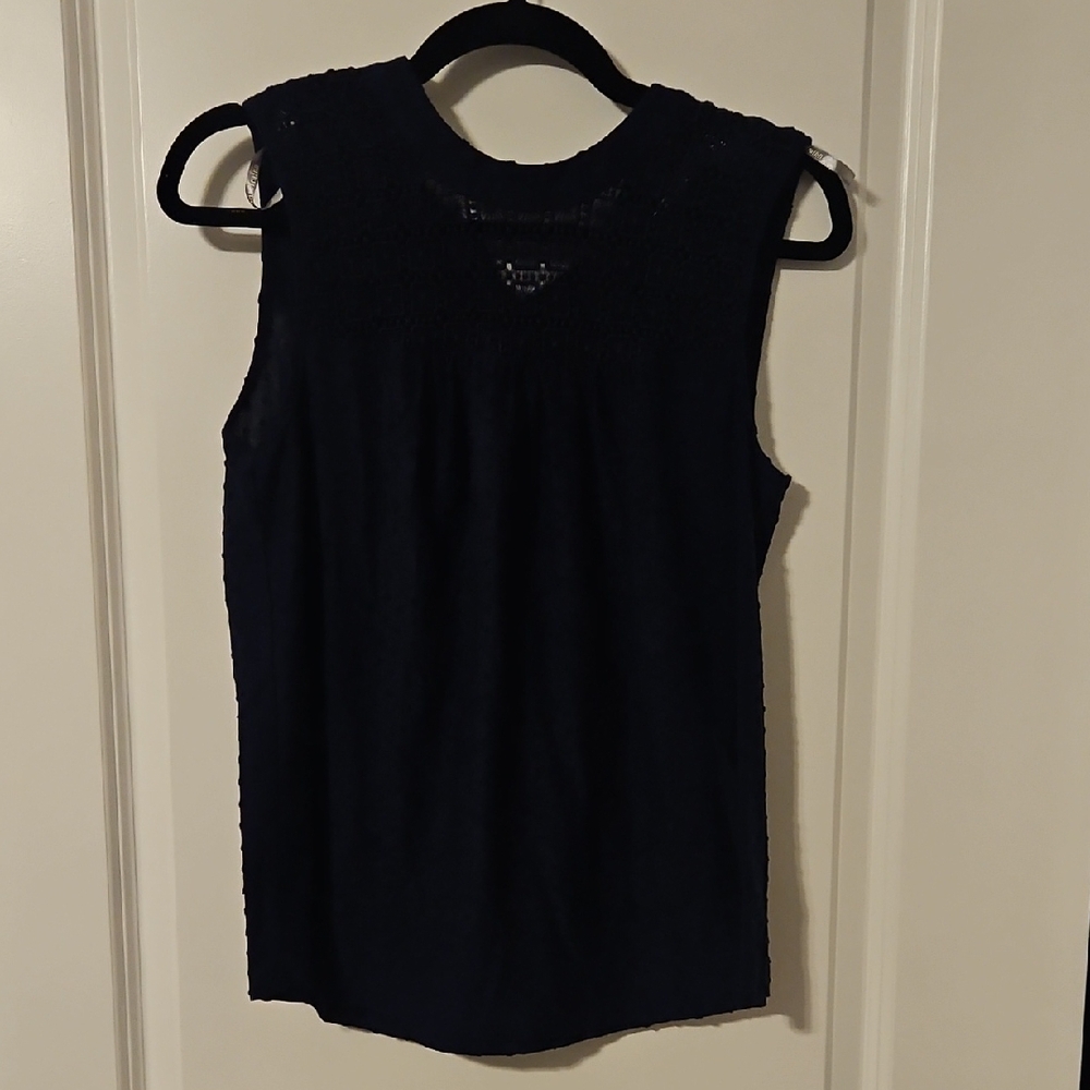 Daniel Rainn Navy Sleeveless Tank Top